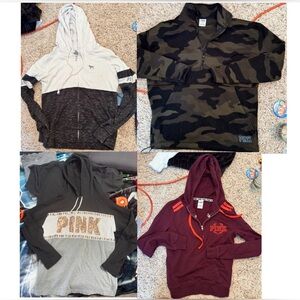 4 PINK sweatshirts bundle